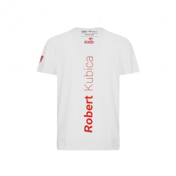 Alfa Romeo Racing tricou de bărbați R. Kubica 88 T-Shirt White