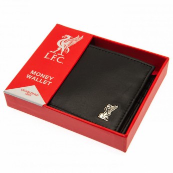 FC Liverpool portofel de piele Metal Crest Leather Wallet