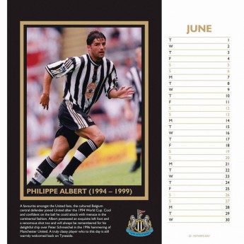 Newcastle United calendar de birou 2021