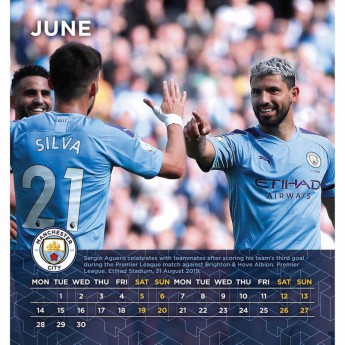 Manchester City calendar de birou 2021