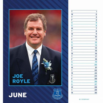 FC Everton calendar de birou 2021