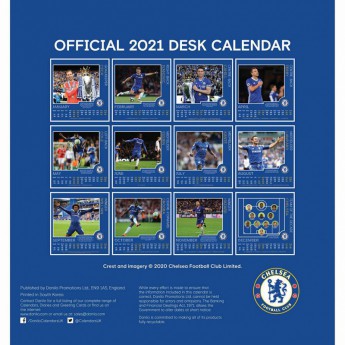 FC Chelsea calendar de birou 2021