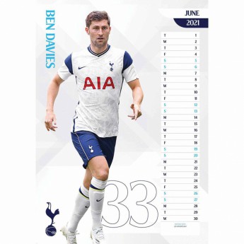 Tottenham Hotspur calendar 2021
