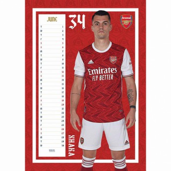 FC Arsenal calendar 2021