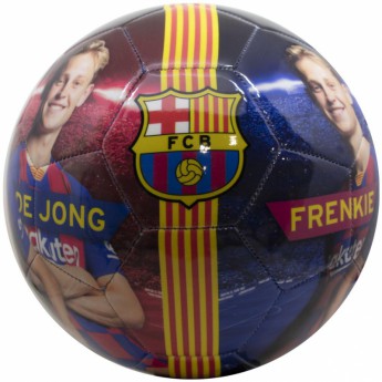 FC Barcelona balon de fotbal De Jong Photo Football - size 5