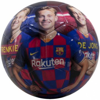FC Barcelona balon de fotbal De Jong Photo Football - size 5