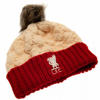 FC Liverpool căciulă de iarnă Bowline Ski Hat redwhite