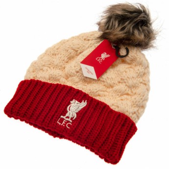 FC Liverpool căciulă de iarnă Bowline Ski Hat redwhite