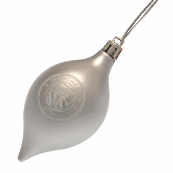 Manchester City decorațiuni de Crăciun 3pk Vintage Bauble