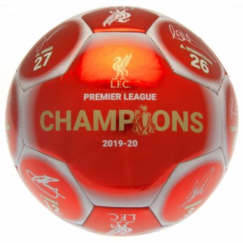 FC Liverpool balon de fotbal Premier League Champions Football Signature RW - size 5