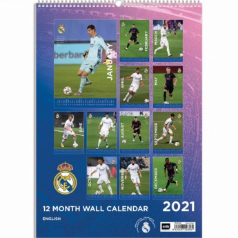 Real Madrid calendar 2021