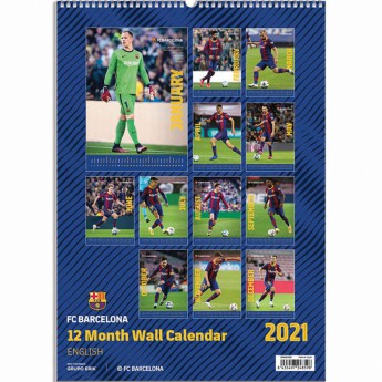 FC Barcelona calendar 2021