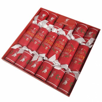 FC Liverpool prăjituri de Crăciun 6 pcs Christmas Crackers
