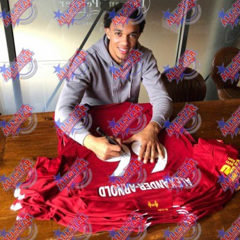 Legende tricou înrămat Alexander-Arnold 2019-20 Signed Shirt (Framed)