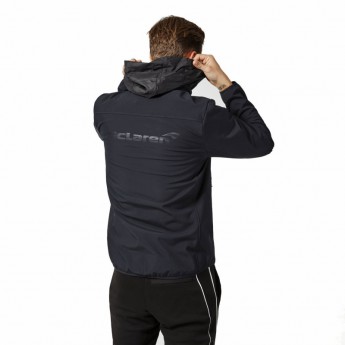 Mclaren Honda geacă de bărbați Logo Softshell Black F1 Team 2021