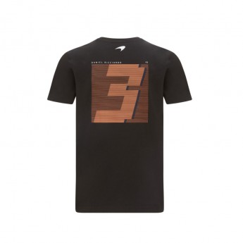 Mclaren Honda tricou de bărbați Ricciardo NO3 Black F1 Team 2021