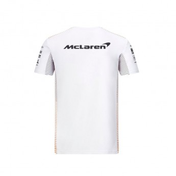 Mclaren Honda tricou de bărbați White F1 Team 2021