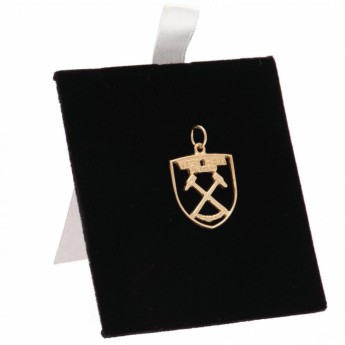 West Ham United pandantiv de aur 9ct Gold Pendant Crest