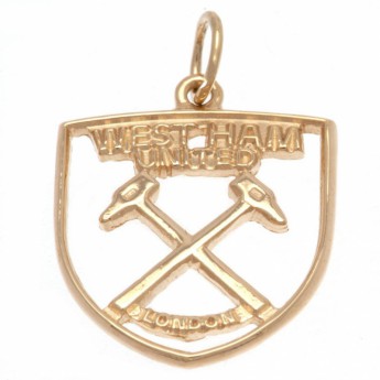West Ham United pandantiv de aur 9ct Gold Pendant Crest