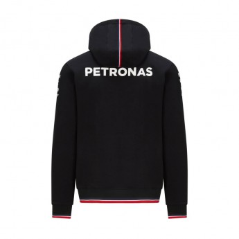Mercedes AMG Petronas hanorac de bărbați cu glugă Black F1 Team 2021