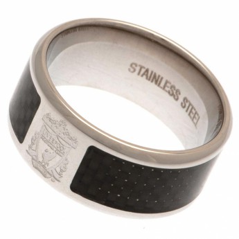 FC Liverpool inel Carbon Fibre Ring Small