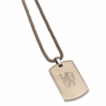 FC Chelsea lănțișor de gât cu pandantiv câine Icon Dog Tag & Chain