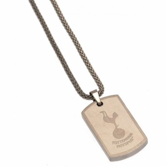 Tottenham Hotspur lănțișor de gât cu pandantiv câine con Dog Tag & Chain