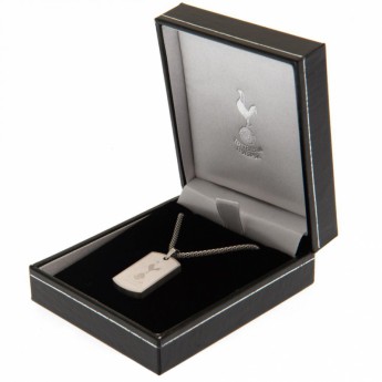 Tottenham Hotspur lănțișor de gât cu pandantiv câine con Dog Tag & Chain