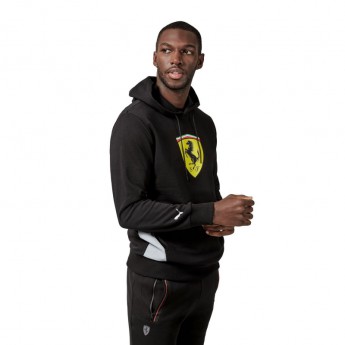 Ferrari hanorac de bărbați cu glugă Puma Hoodie black F1 Team 2021