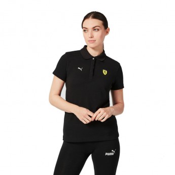 Ferrari tricou polo de damă Classic PUMA Black F1 Team 2021