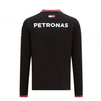 Mercedes AMG Petronas tricou de bărbați cu mânecă lungă Black F1 Team 2021