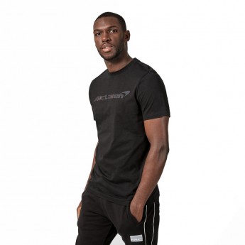 Mclaren Honda tricou de bărbați Stealth Logo Black F1 Team 2021