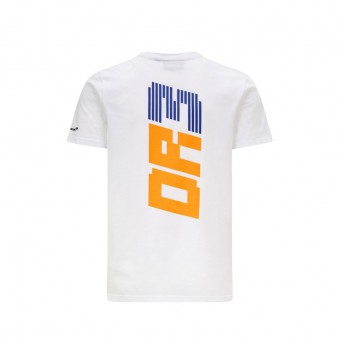 Mclaren Honda tricou de bărbați Ricciardo DR3 White F1 Team 2021