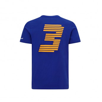 Mclaren Honda tricou de bărbați DR3 AUS Blue F1 Team 2021