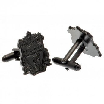 FC Liverpool butoni Black IP Cufflinks