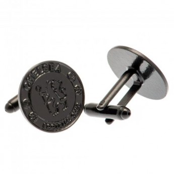 FC Chelsea butoni Black IP Cufflinks