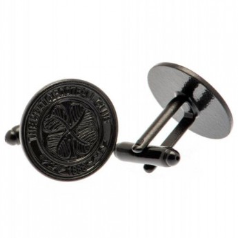 FC Celtic butoni Black IP Cufflinks