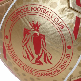 FC Liverpool balon de fotbal Premier League Champions Gold Signature Football - Size 5