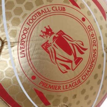 FC Liverpool balon de fotbal Premier League Champions Gold Signature Football - Size 5