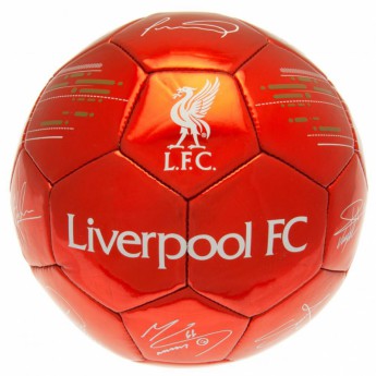 FC Liverpool balon de fotbal Football Signature RD - size 5