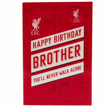 FC Liverpool urări pentru ziua de naștere Brother RD