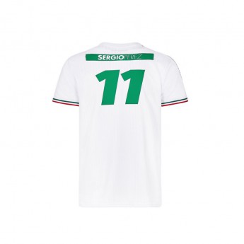 Red Bull Racing tricou de bărbați Sergio Perez Checo white F1 Team 2021