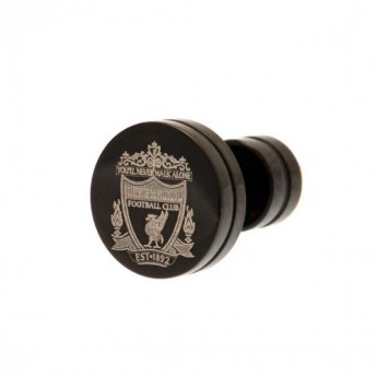 FC Liverpool cercei black ip stud earring