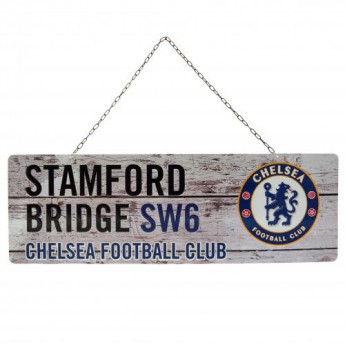 FC Chelsea semn metalic garden sign