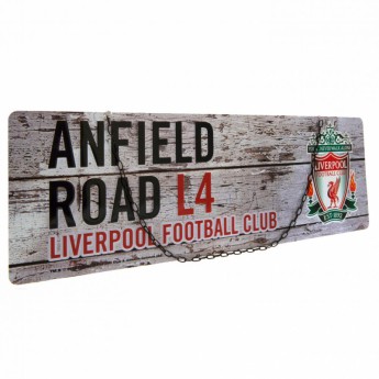 FC Liverpool semn metalic garden sign