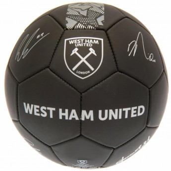 West Ham United balon de fotbal Football signature ph