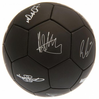West Ham United balon de fotbal Football signature ph