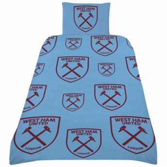 West Ham United cearșaf pentru un pat Single duvet set
