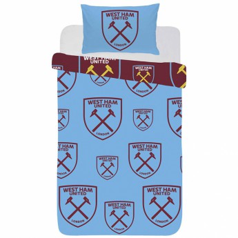 West Ham United cearșaf pentru un pat Single duvet set
