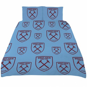 West Ham United cearșaf pentru pat dublu Double duvet set